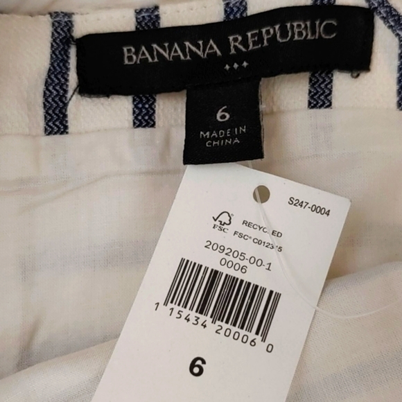 Banana Republic Stripe Dress Size 6 - Picture 14 of 15